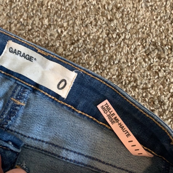 Garage mid rise ripped jeans! - Picture 2 of 2